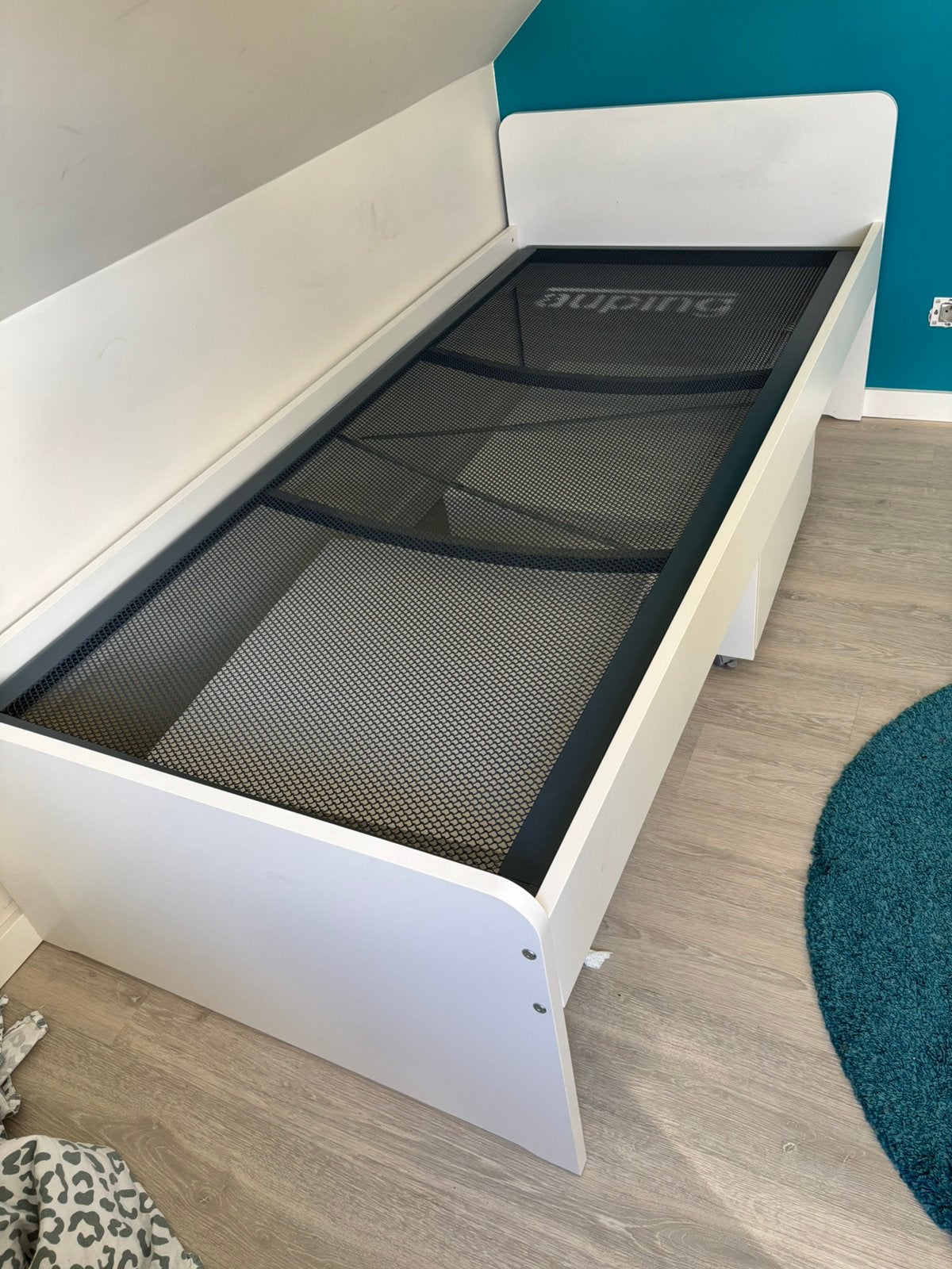 Eenpersoonsbed ikea Slakt 90x200, Ophalen, Zo goed als nieuw