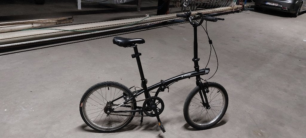 Plooifiets, 20 inch of meer, Velgrem, Zo goed als nieuw, Totaal opvouwbaar