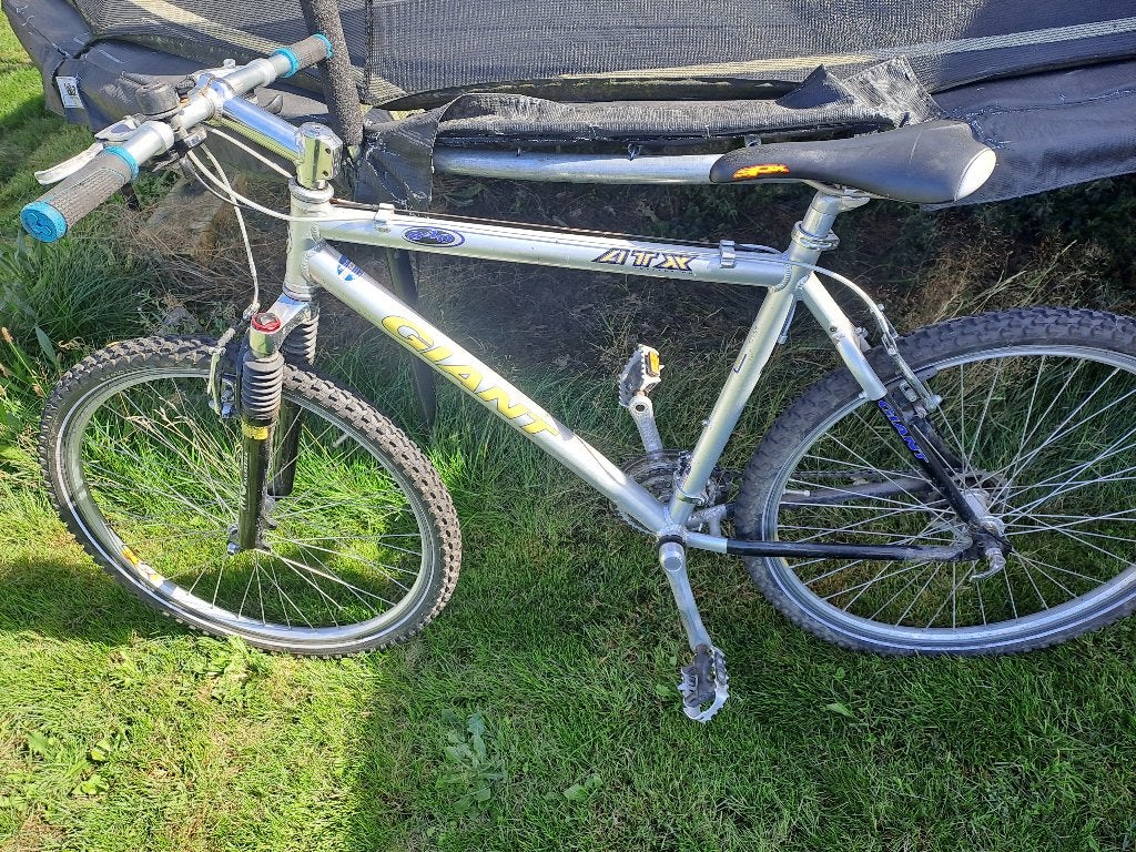 Mountainbike jongens giant, Fietsen en Brommers, Ophalen, Gebruikt, 26 inch of meer, Versnellingen