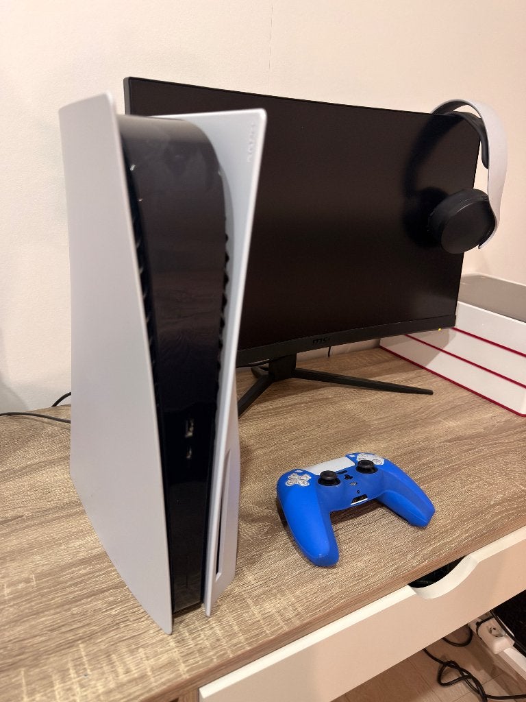 Ps5 disc edition + controller, Games en Spelcomputers, Ophalen, Zo goed als nieuw, Playstation 5