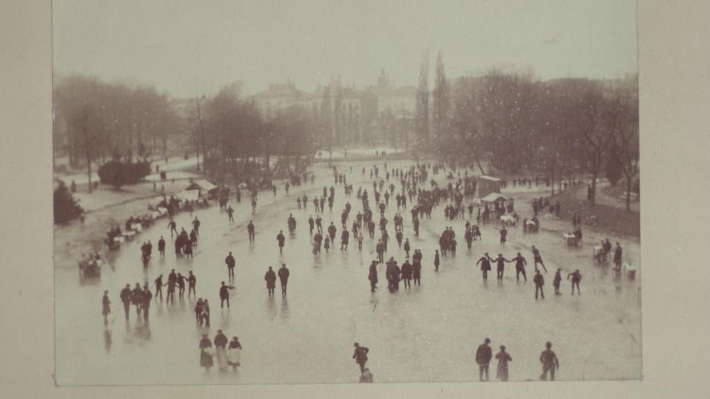 1884 orig. albumen silver gelatine foto Antwerpen wereldexpo, Collections, Photos & Gravures, Photo, Enlèvement ou Envoi