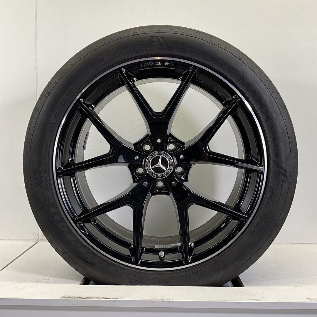 MERCEDES GLC BREEDSET VELGEN + ZOMERBANDEN 20 INCH, Pneus et Jantes, 255 mm, Véhicule de tourisme, Pneus été