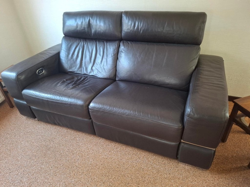 salon, Huis en Inrichting, Ophalen, Gebruikt, Leer