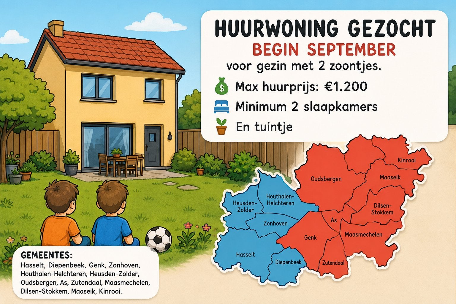 Huurwoning gezocht!, Immo