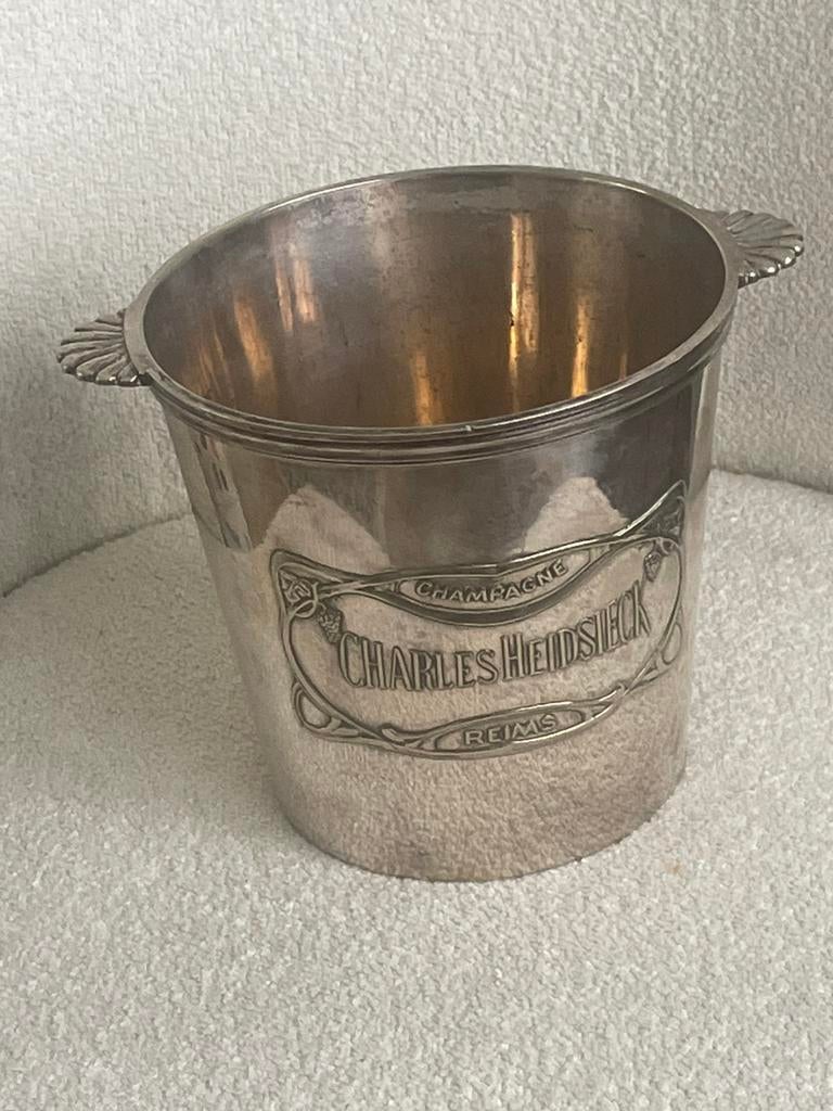 Seau à champagne rare Charles Heidsieck, Antiquités & Art, Enlèvement ou Envoi