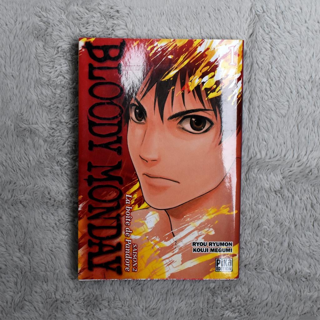 Bloody Monday Tome 1 - Thriller Manga - État Nickel, Comme neuf, Enlèvement, Comics, Kouji Megumi
