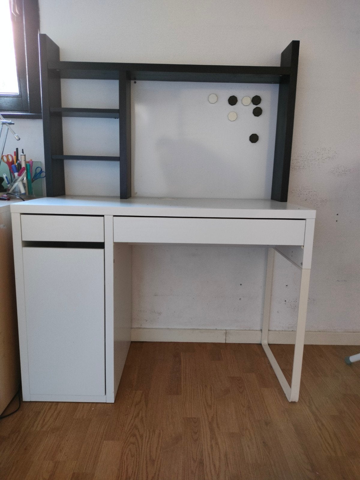 bureau ikea, Ophalen, Gebruikt, Hout, Schoolbureau
