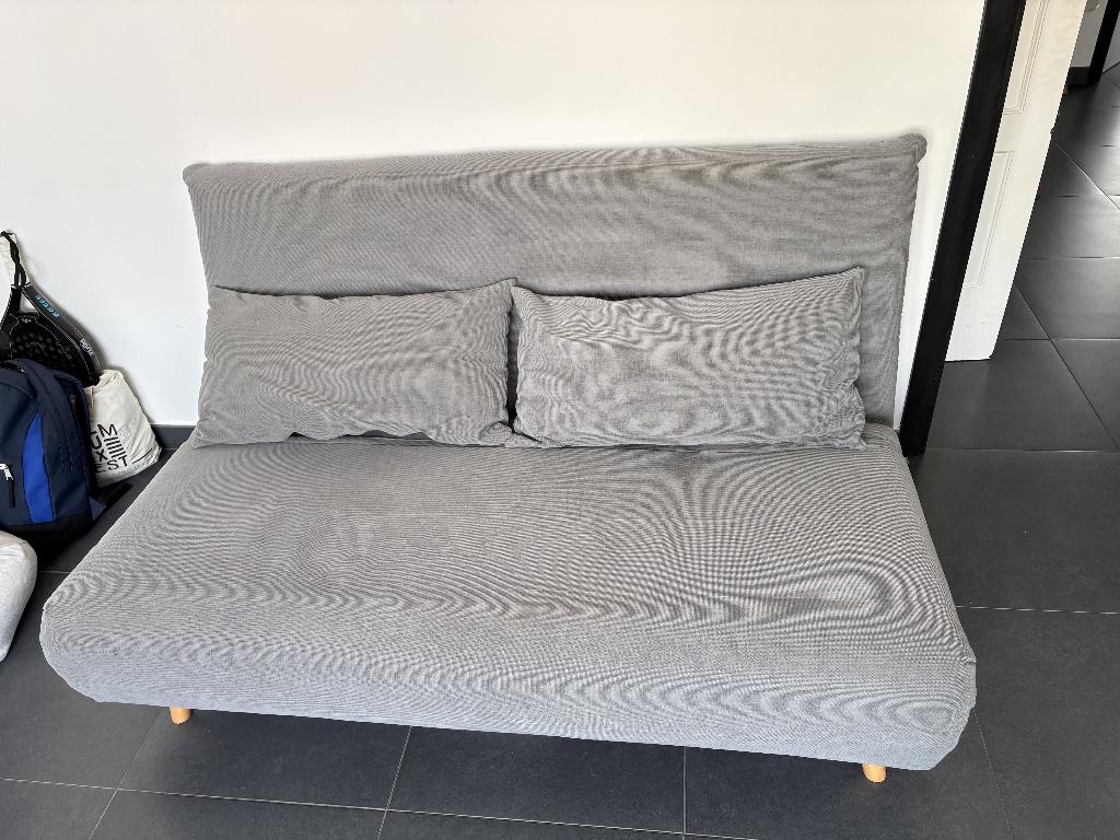 Canapé lit en tissu, Maison & Meubles, Canapés | Salons, 75 à 100 cm, Moins de 150 cm, Banc droit, Enlèvement