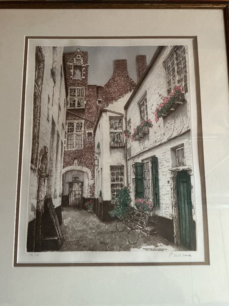 Tekening, Antiquités & Art, Art | Dessins & Photographie, Enlèvement, Dessin, Numéroté
