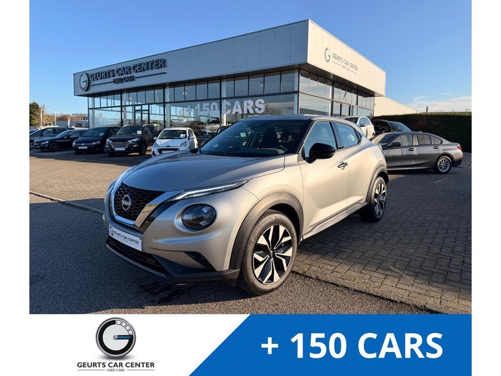 Nissan Juke 1.0 DIG - CarPlay - Camera - Slechts 4.000km !!, Autos, Nissan, Argent ou Gris, Achat, Euro 6, Boîte manuelle