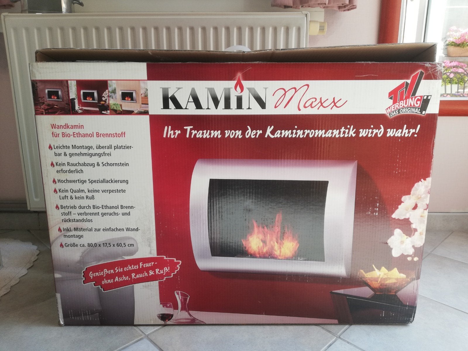 Nieuw in de doos, kleur grijs  afm. B 80cm H 60,5cm D 17,5cm, Enlèvement