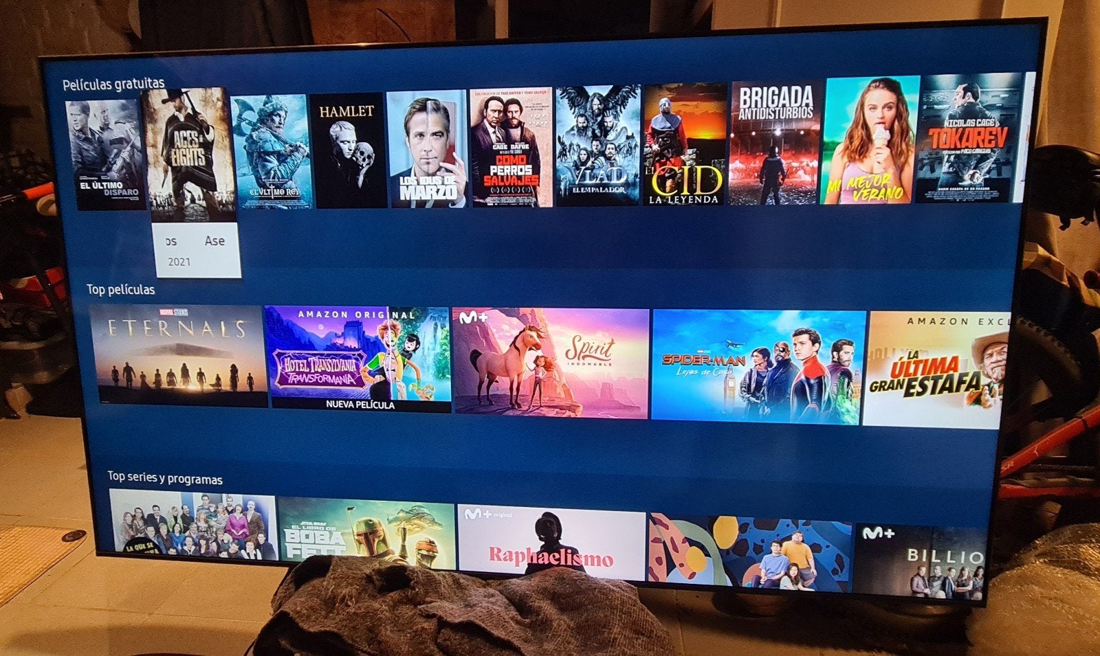 Samsung Crystal UHD 75" 4K HDR-tv - Nieuwstaat + ondersteuni, Ophalen, Samsung, Smart TV