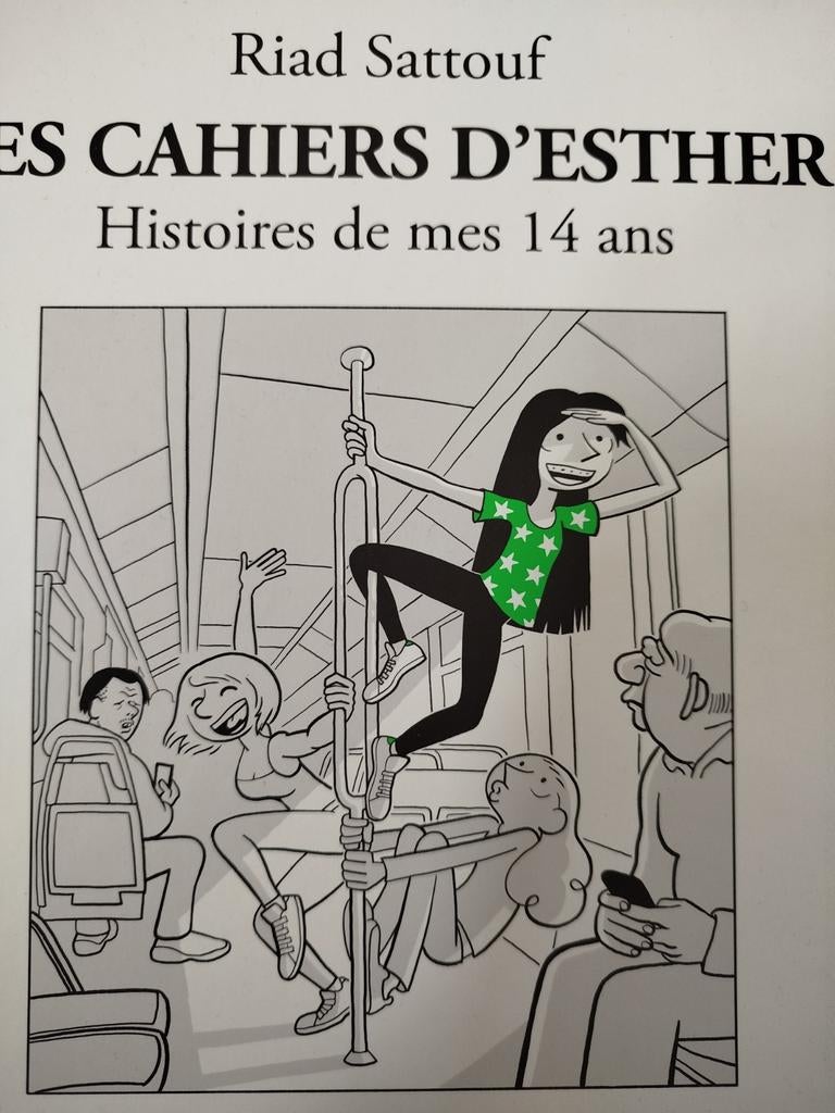 Riad Sattouf - cahiers d'Esther - 14 ans, Ophalen