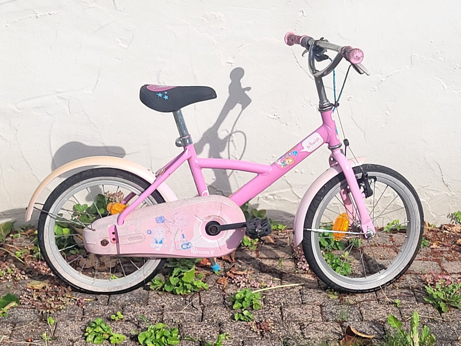 Velo fille 4-6 ans - Decathlon Btwin Princess, Enlèvement, Utilisé