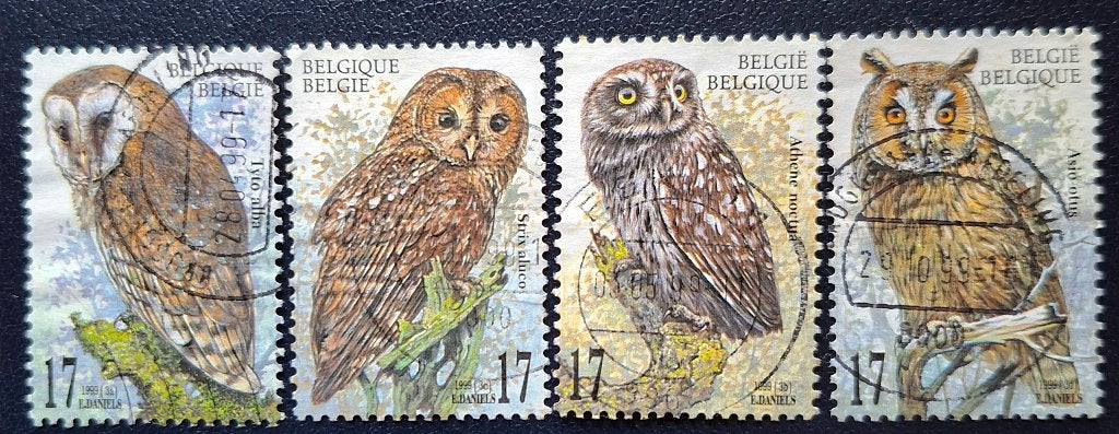 Postzegels België OBP 2805/08, Met stempel, Frankeerzegel, Ophalen of Verzenden, Gestempeld