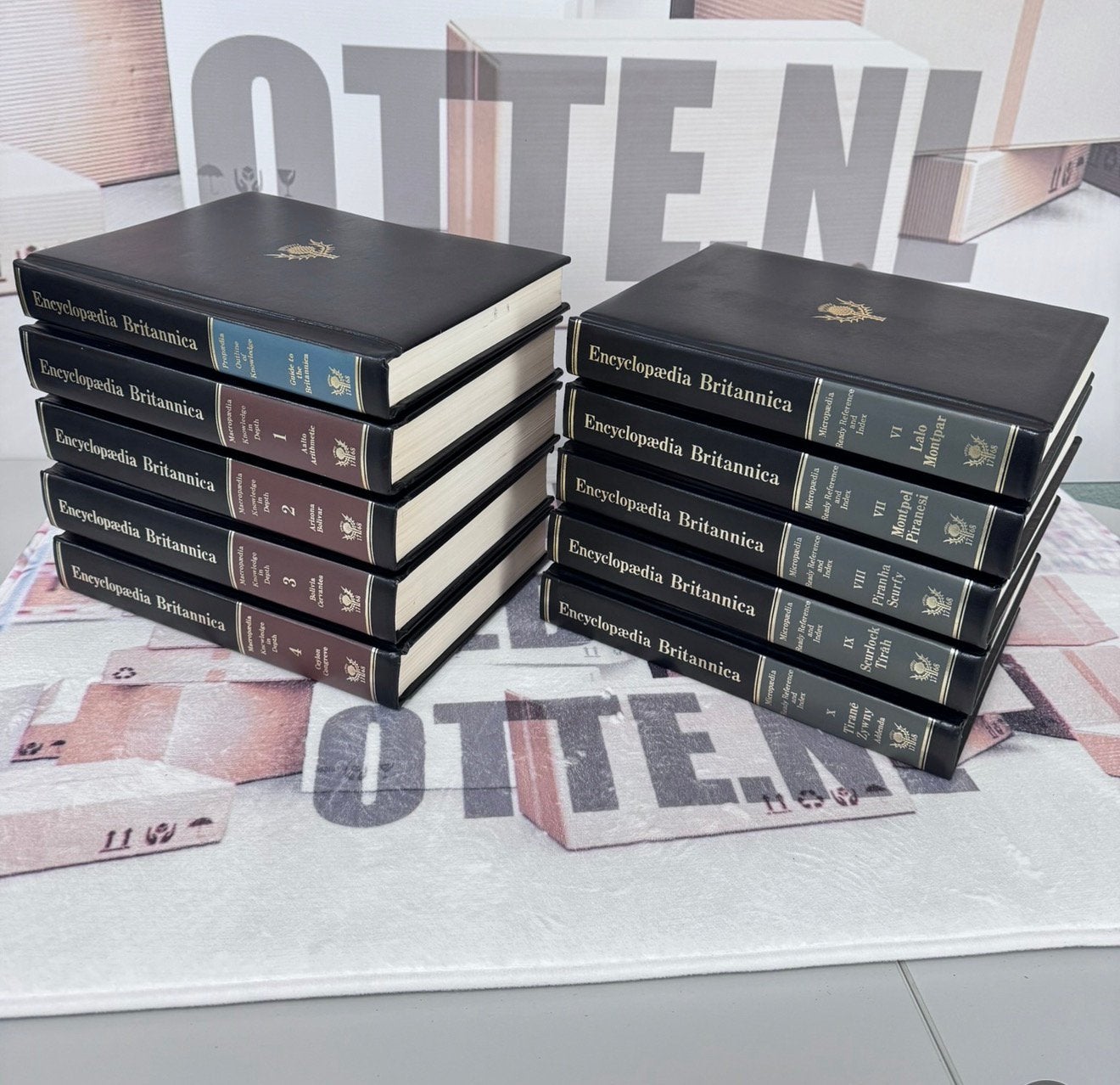 Encyclopedia Britannica LOT 10X 1768 Macropaedia Micropaedia, Boeken, Ophalen of Verzenden, Zo goed als nieuw, Complete serie