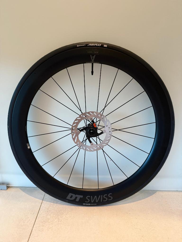 Carbon racefiets wielen DT Swiss ARC 1600 55mm (met banden), Fietsen en Brommers, Fietsonderdelen, Nieuw, Racefiets, DT-Swiss