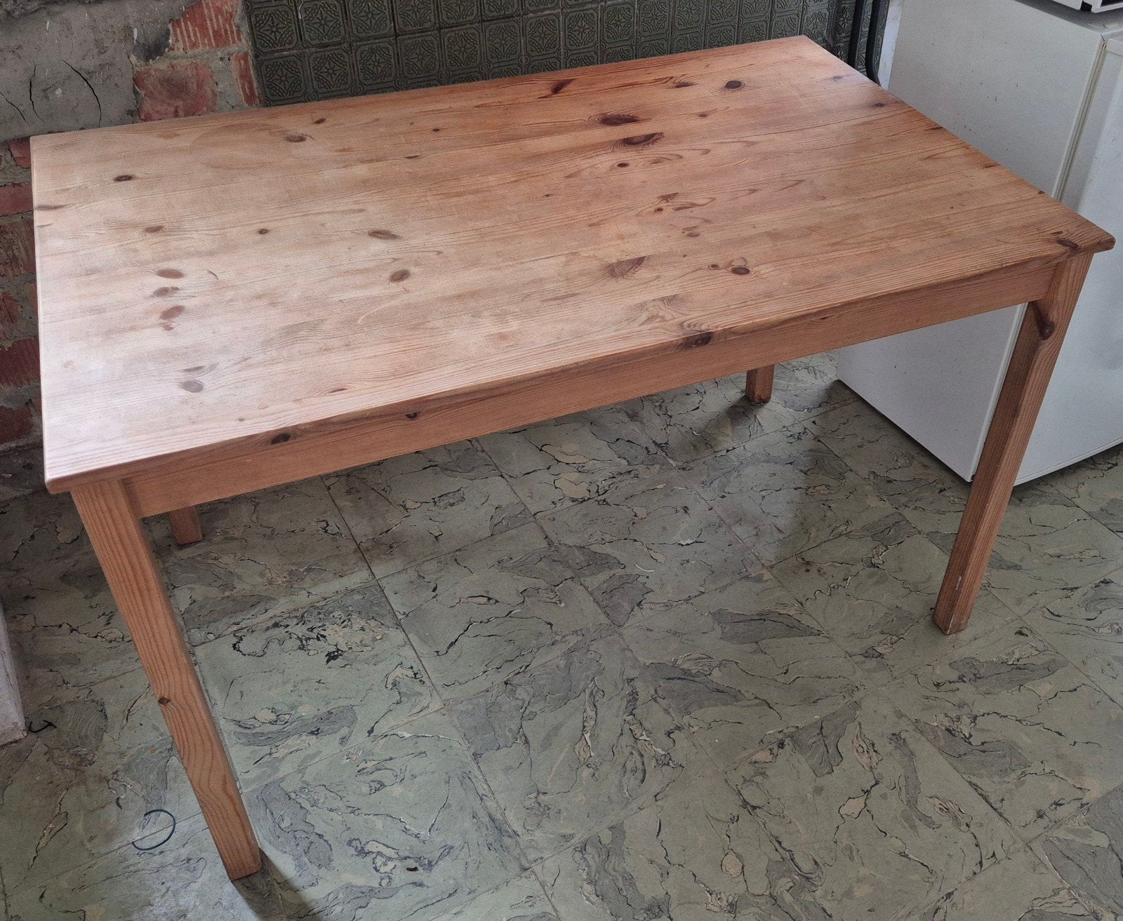 ikea tafel 4 pers 120x75, Huis en Inrichting, Ophalen, Gebruikt, 100 tot 150 cm, 50 tot 100 cm