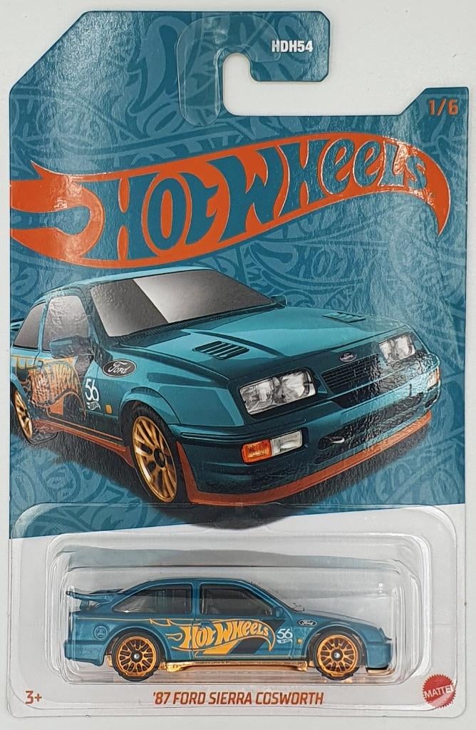 Hot Wheels - 56th Anniversary - '87 Ford Sierra Cosworth, Neuf, 333 Continental Boulevard, El Segundo, CA 90245, United States