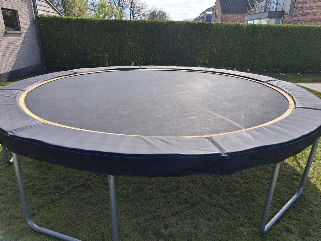Trampoline 4m20, Kinderen en Baby's, Speelgoed | Buiten | Trampolines, Ophalen