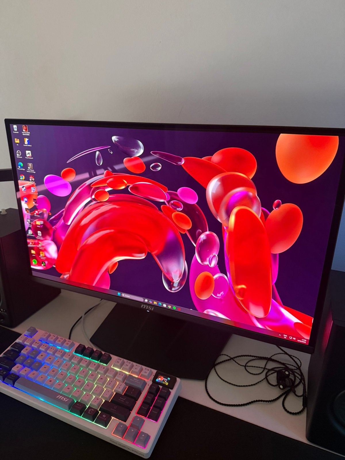 Msi 271QRX QD-OLED 360hz 26,5 inch, Computers en Software, Monitoren, Ophalen, Zo goed als nieuw