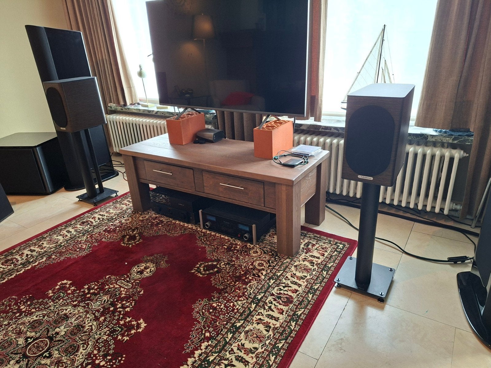 Audio Solutions Overture 302B nieuwstaat, Ophalen of Verzenden, Speakerset