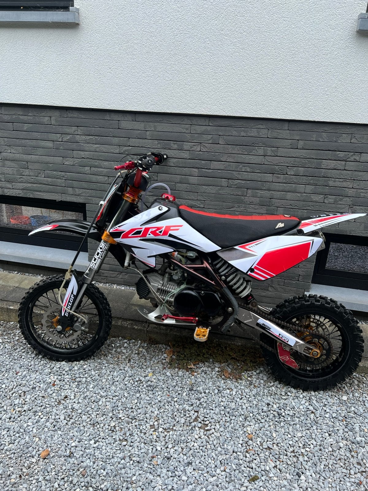 Pitsterpro competitie pitbike 160cc, Comme neuf, Enlèvement, Pit Bike, Frein à disque