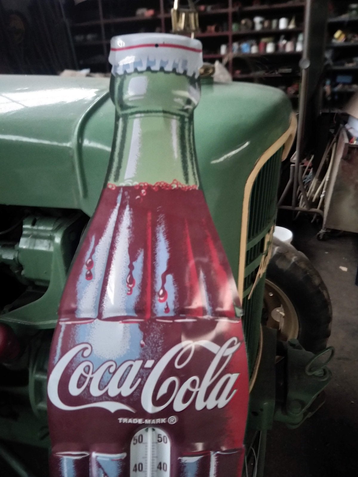 Originele Vintage Coca Cola Thermometer 1982., Ophalen of Verzenden, Gebruikt, Reclamebord