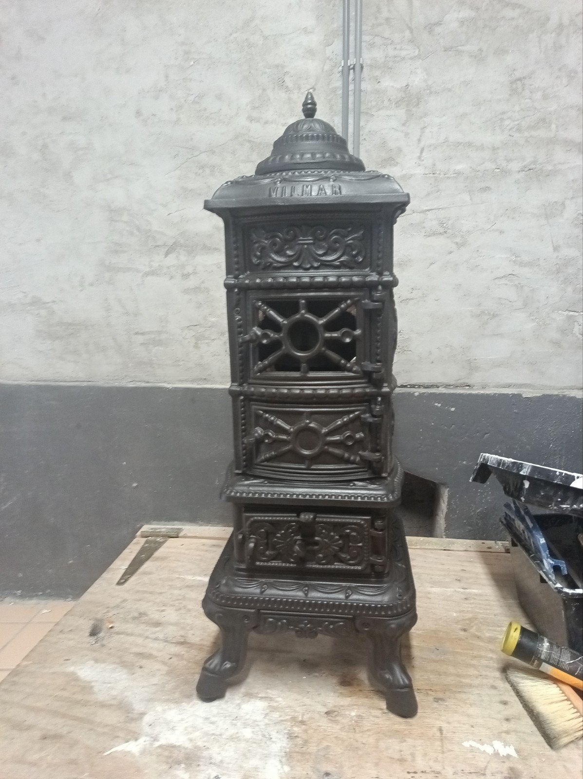 vintage  vilmar kachel, Maison & Meubles, Poêles, Multi-brûleur, Autres carburants, Enlèvement, Utilisé
