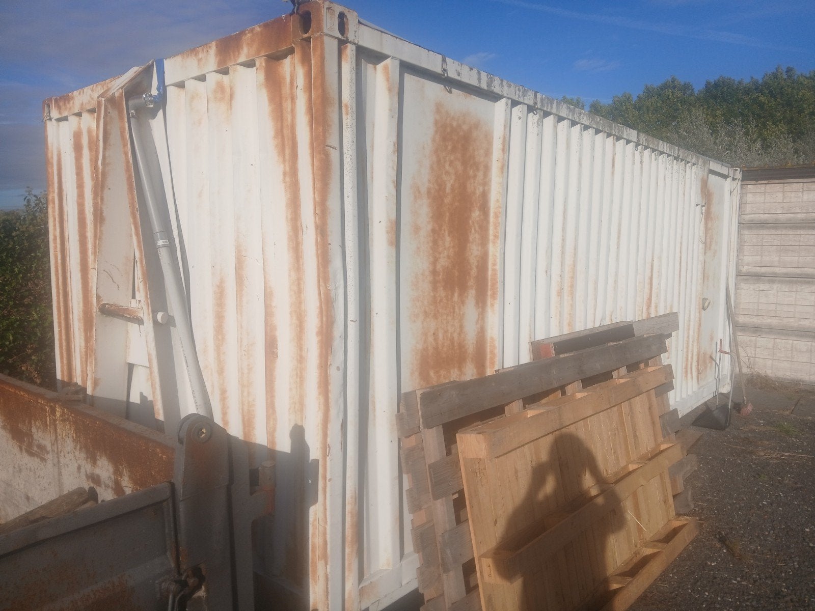 zeecontainer 20ft op slede, Ophalen of Verzenden