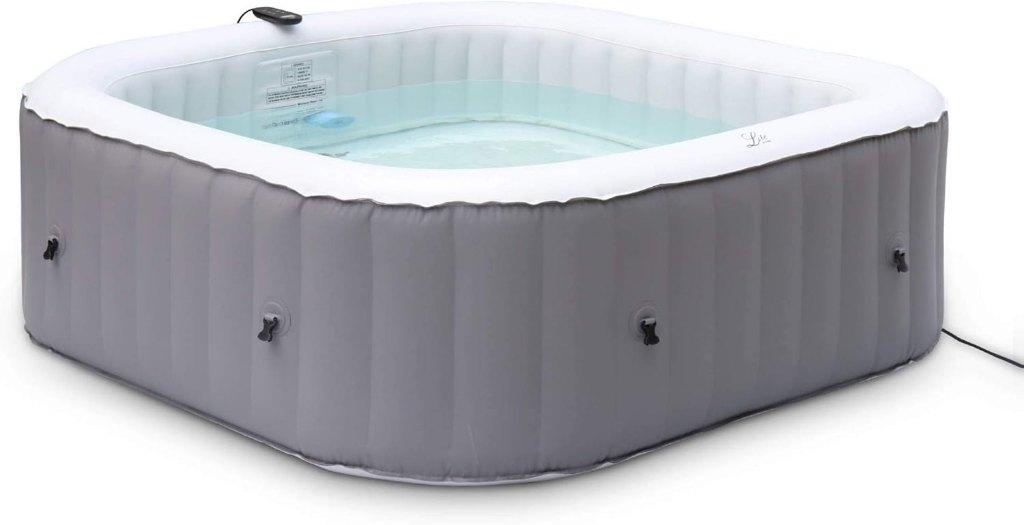 opblaasbare jacuzzi Mspa, Tuin en Terras, Ophalen, Gebruikt, Filter