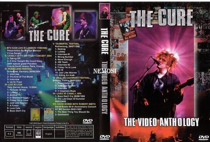 DVD - CURE - THE VIDEO ANTHOLOGY, Verzenden, Nieuw in verpakking, Concert