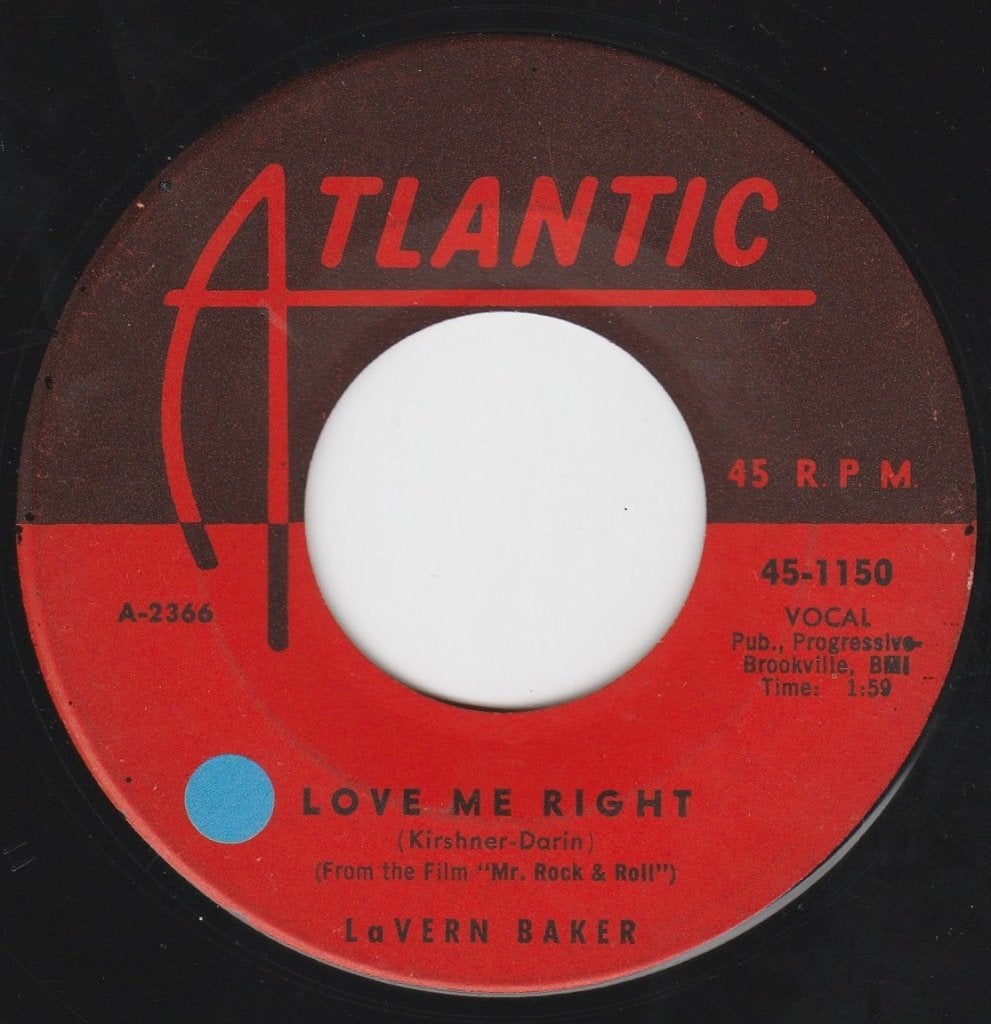 LaVern Baker / Love Me Right * Oldies Blues *, CD & DVD, Enlèvement ou Envoi, 7 inch, Utilisé, Housse de protection extérieure