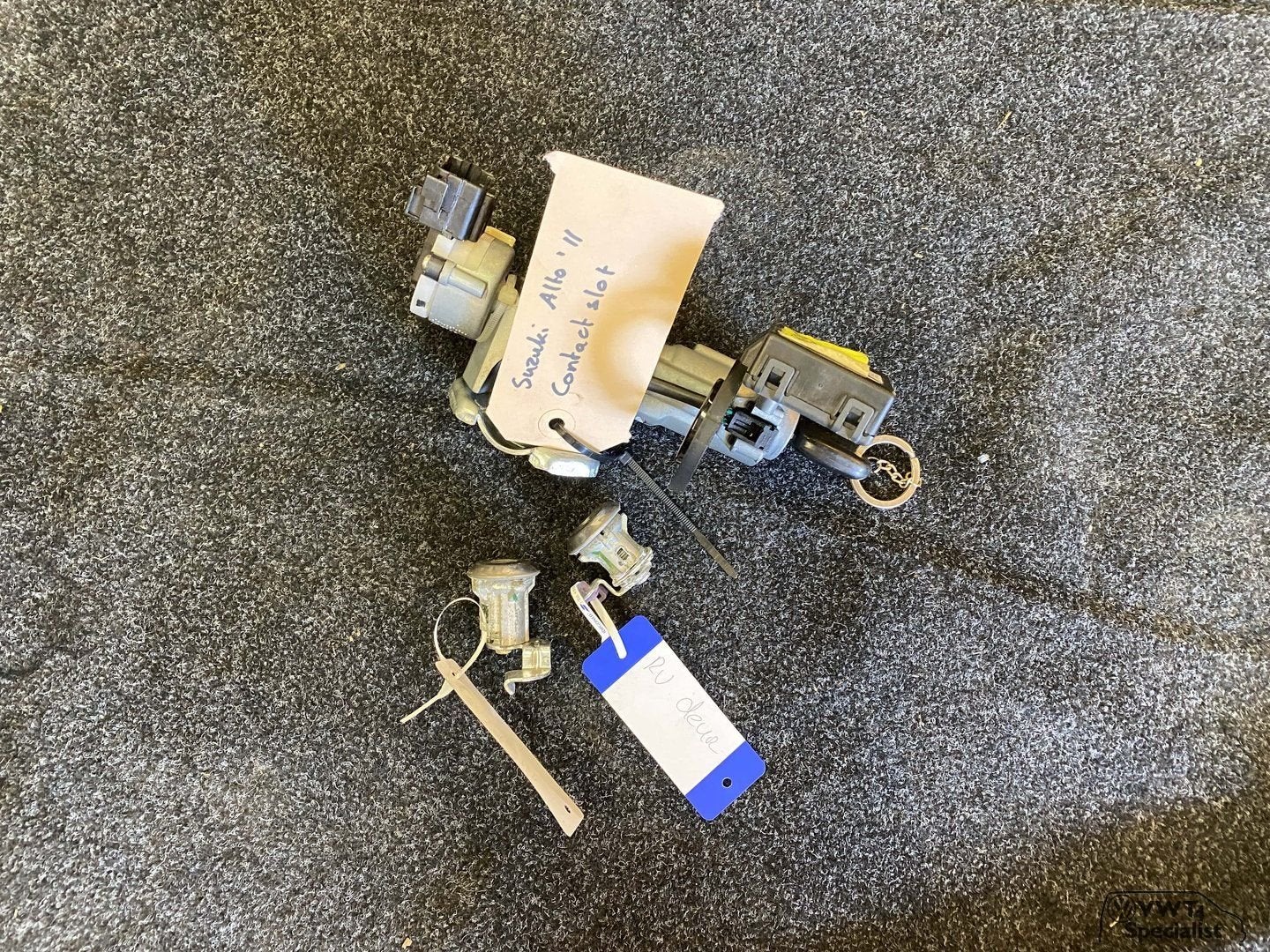 Suzuki Alto 2011 contactslot + deurslot set + 1 sleutel, Gebruikt, -, -, Ophalen of Verzenden