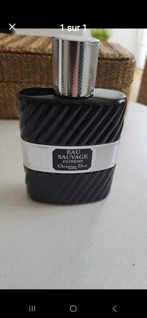 Parfum EAU SAUVAGE EXTREME, Ophalen