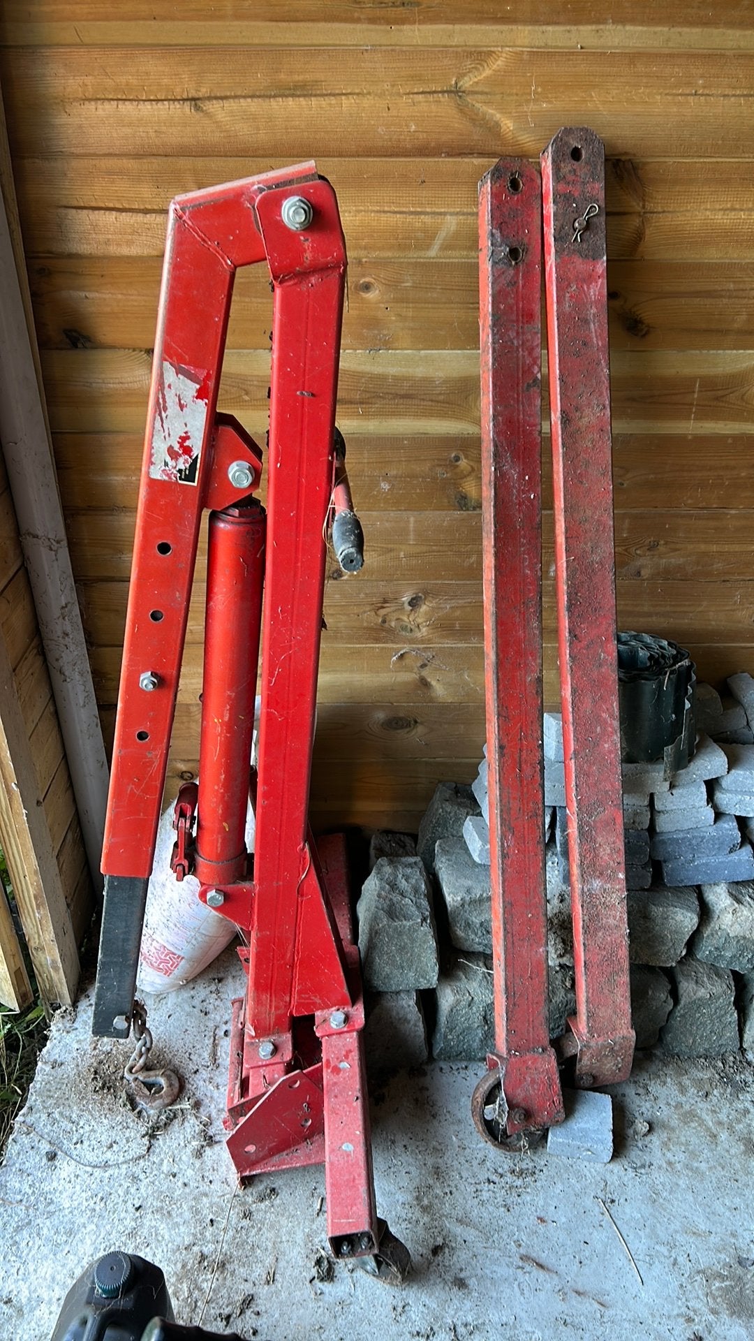 Chèvre de levage monte moteur, Ophalen, Gebruikt