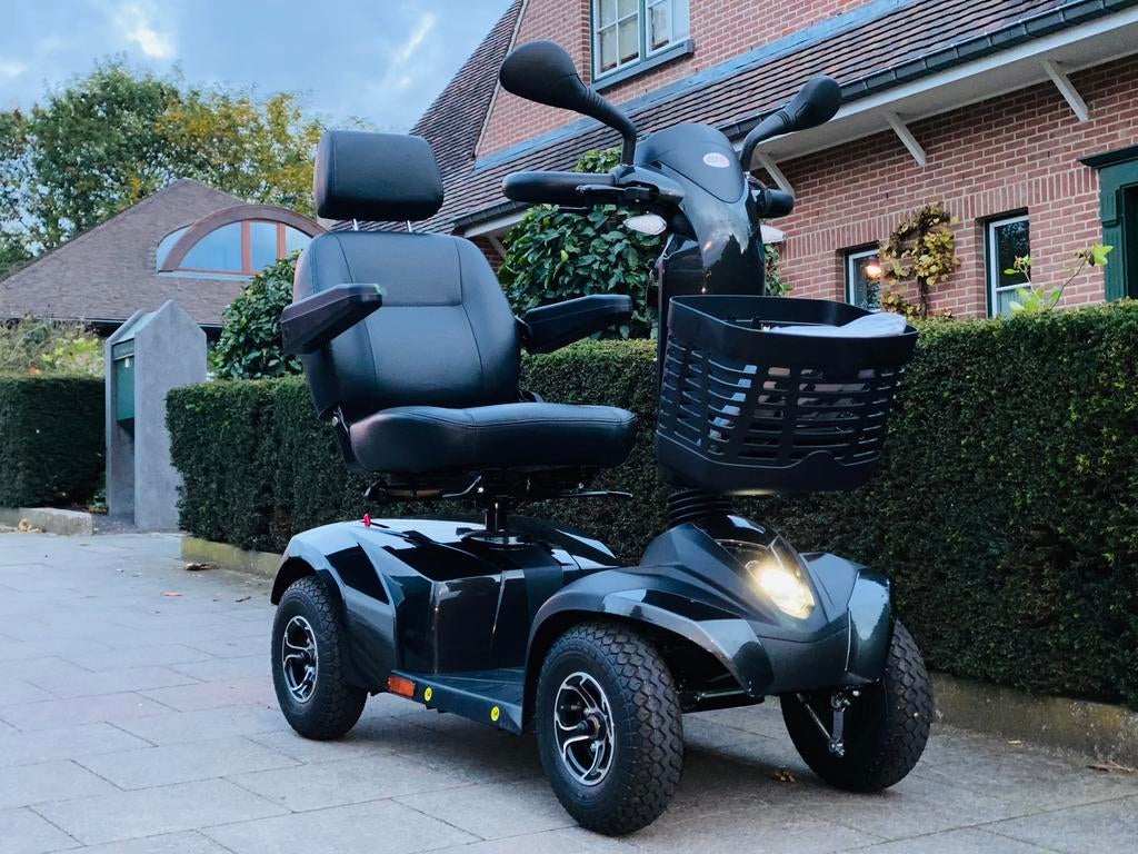 Voiturette électrique Strider ST4D Scootmobiel etat neuf, Enlèvement ou Envoi, Pliant, Comme neuf, Fauteuil roulant électrique