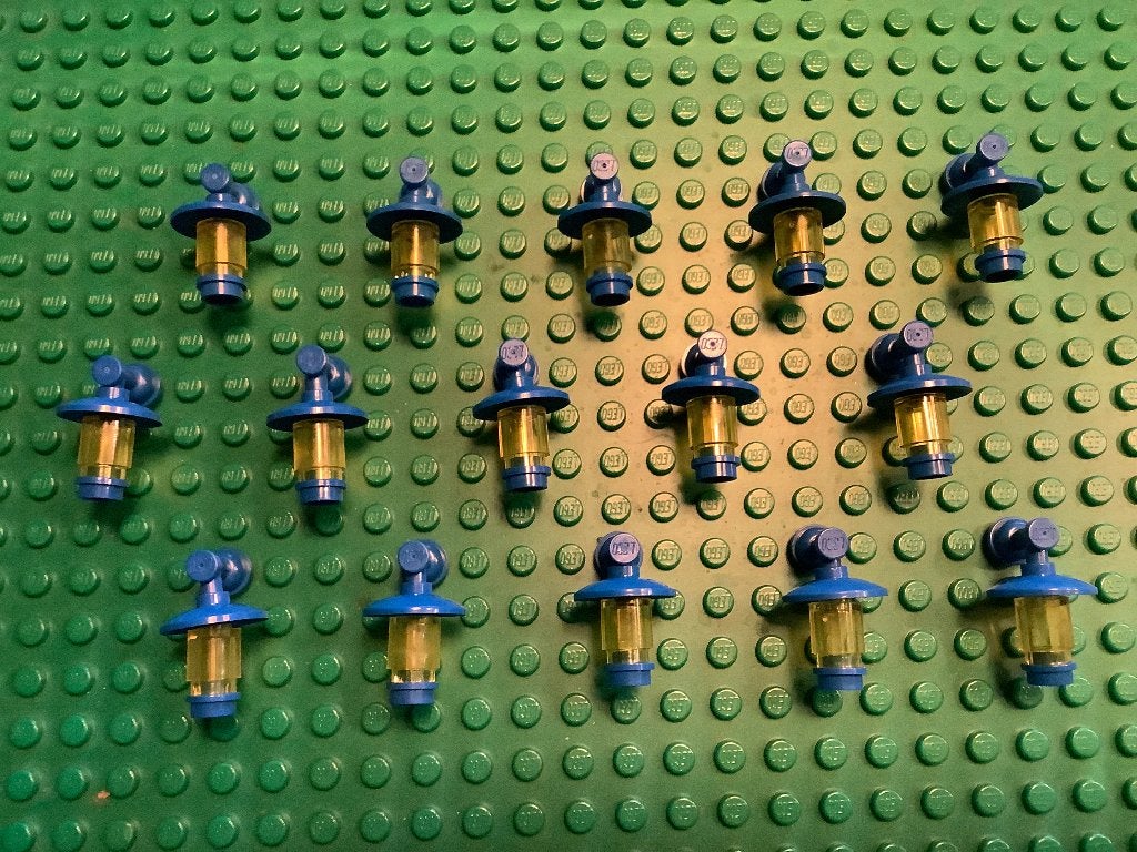 Lego hanglampjes 15 stuks / 514-A1, Ophalen of Verzenden, Zo goed als nieuw, Losse stenen, Lego