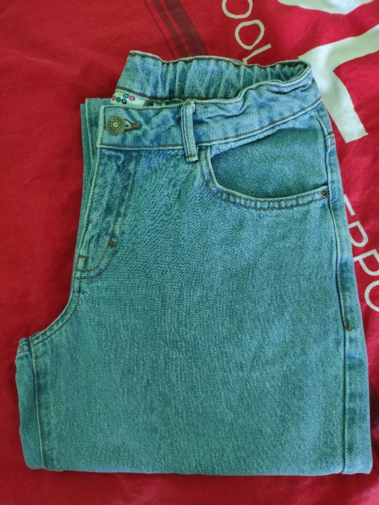 Loose fit jeans mt 170/ 15j., Broek, Ophalen of Verzenden, Zo goed als nieuw, JBC.