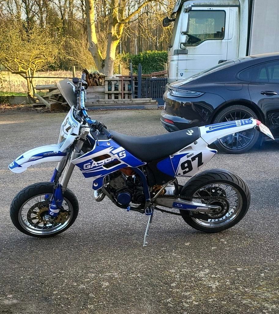 Gasgas 125 cc enduro, Ophalen