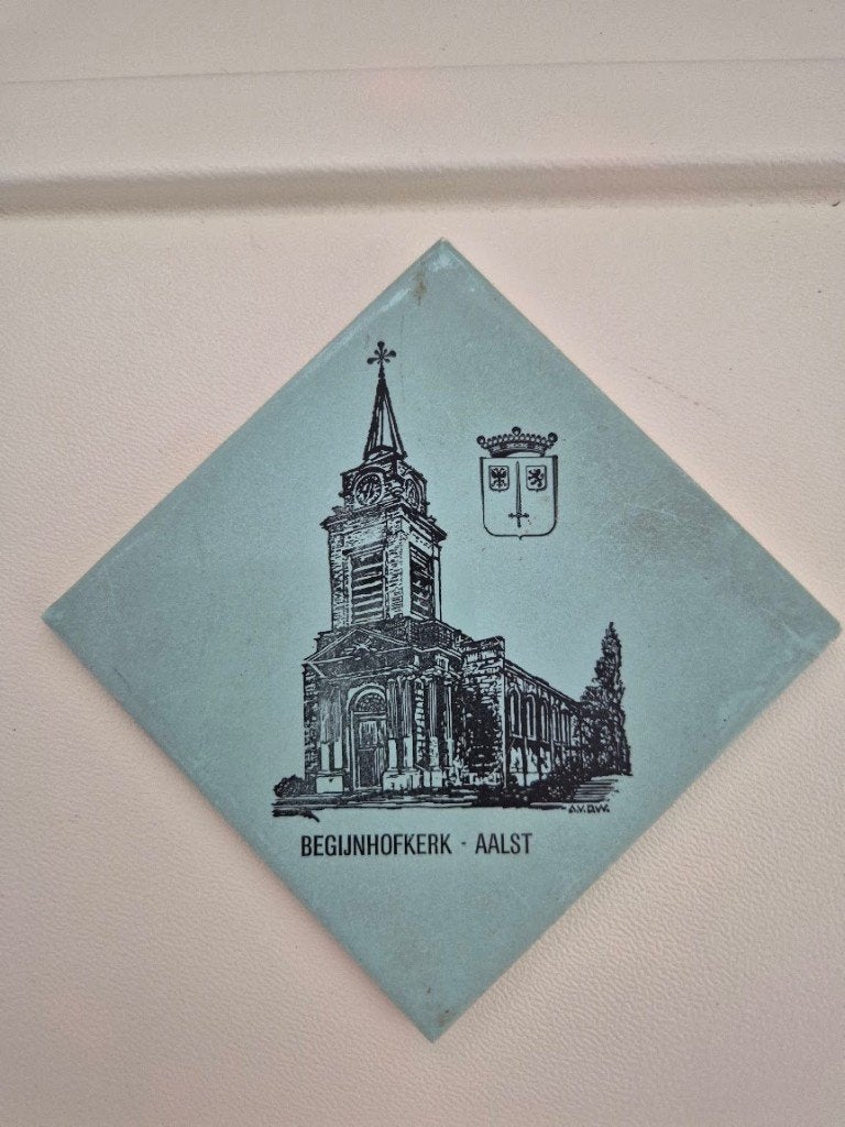 Begijnhofkerk Aalst/12 Te voet door 't land van Aalst FFR, Ophalen of Verzenden