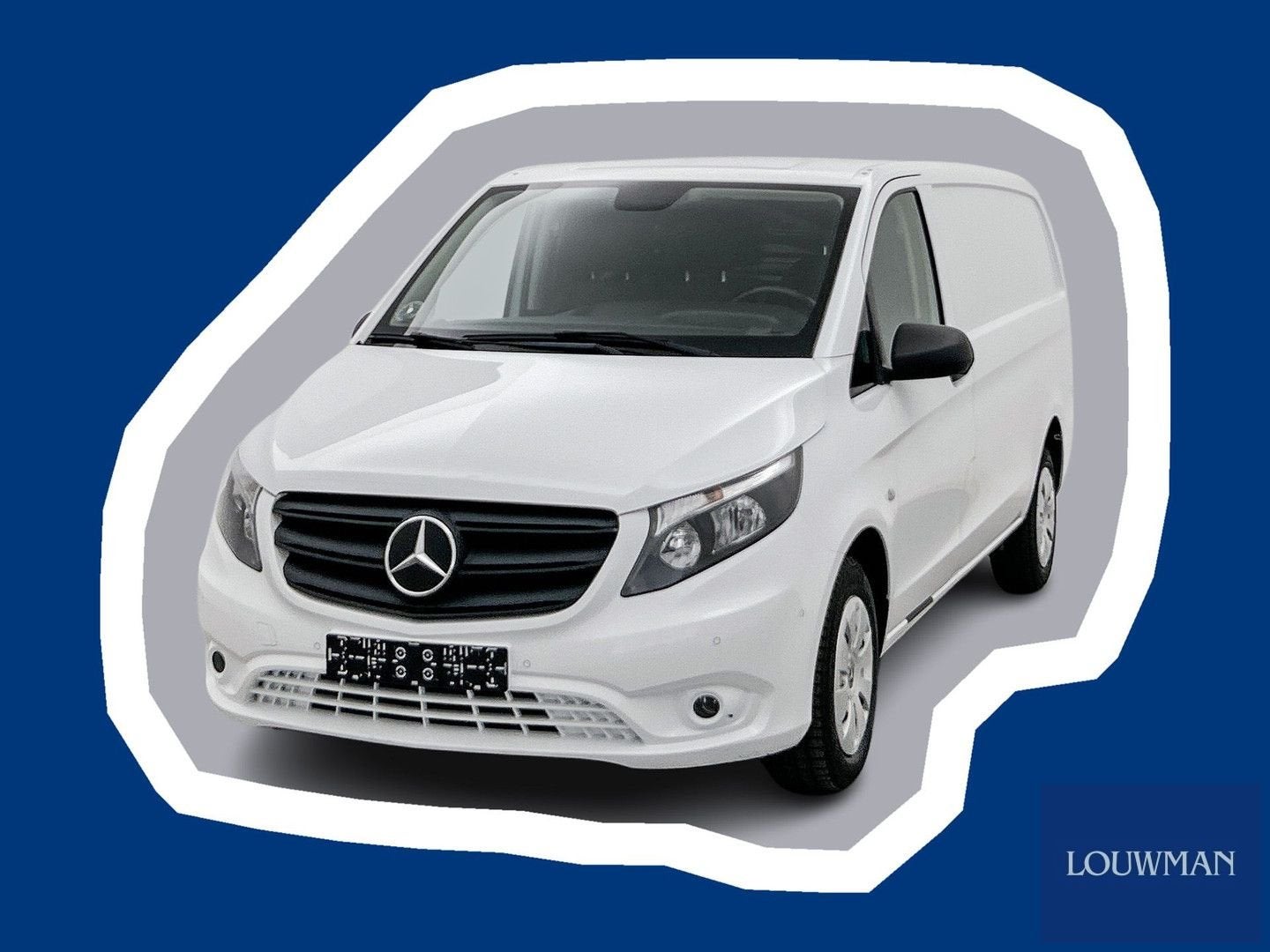 Mercedes-Benz Vito 114 CDI Lang Automaat Distronic Navigatie, Automaat, Parkeersensor, Wit, Mercedes-Benz