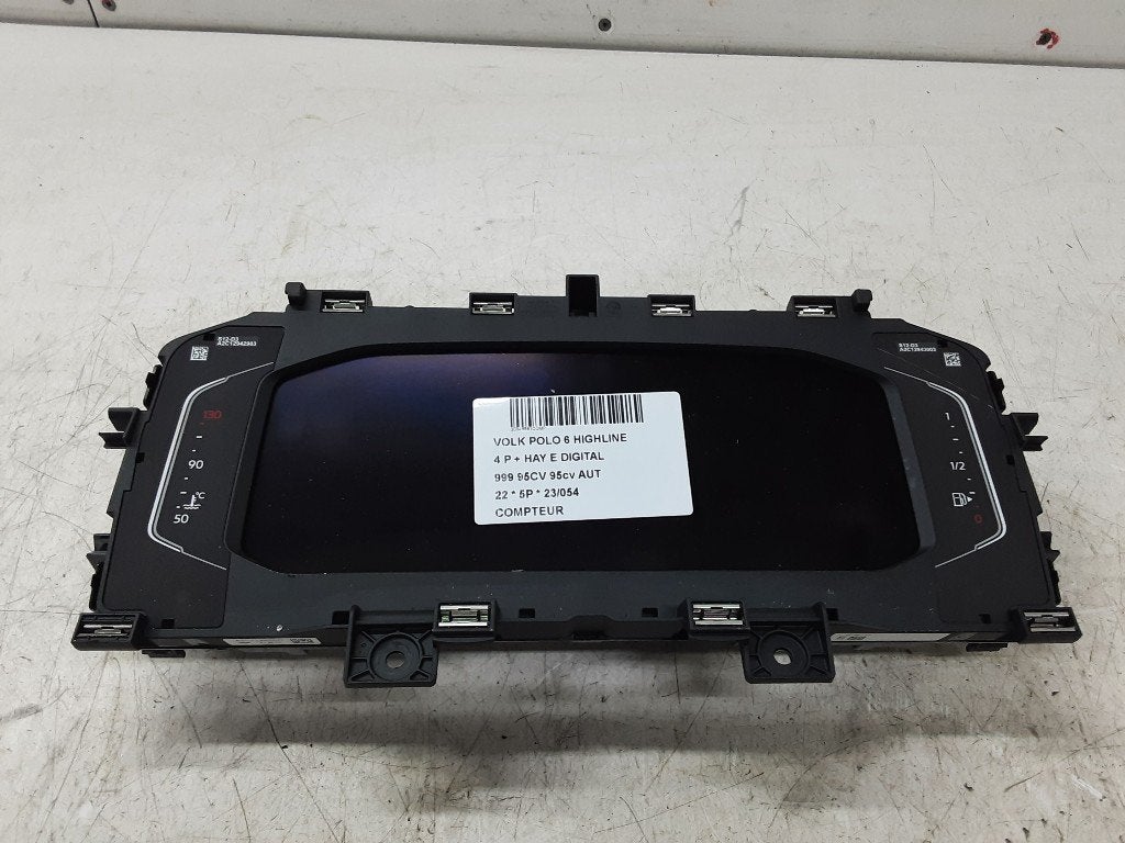 COMPTEUR DE VITESSE Volkswagen Polo VI (AW1) (2G0920320B), Volkswagen, Mevr. I. Hauben, Utilisé, Rue de l'Espoir 34 34
4030  GRIVEGNÉE, BE