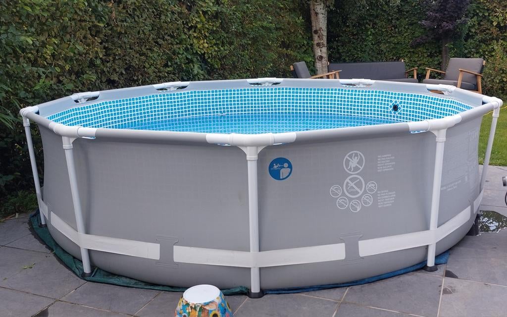 Zwembad Intex Prism frame, Tuin en Terras, Ophalen