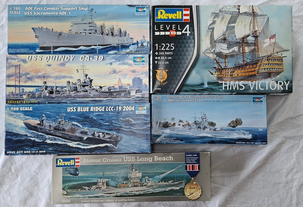 Différents kits de construction de navires Trumpeter Revell, Hobby & Loisirs créatifs, Modélisme | Bateaux & Navires, Enlèvement