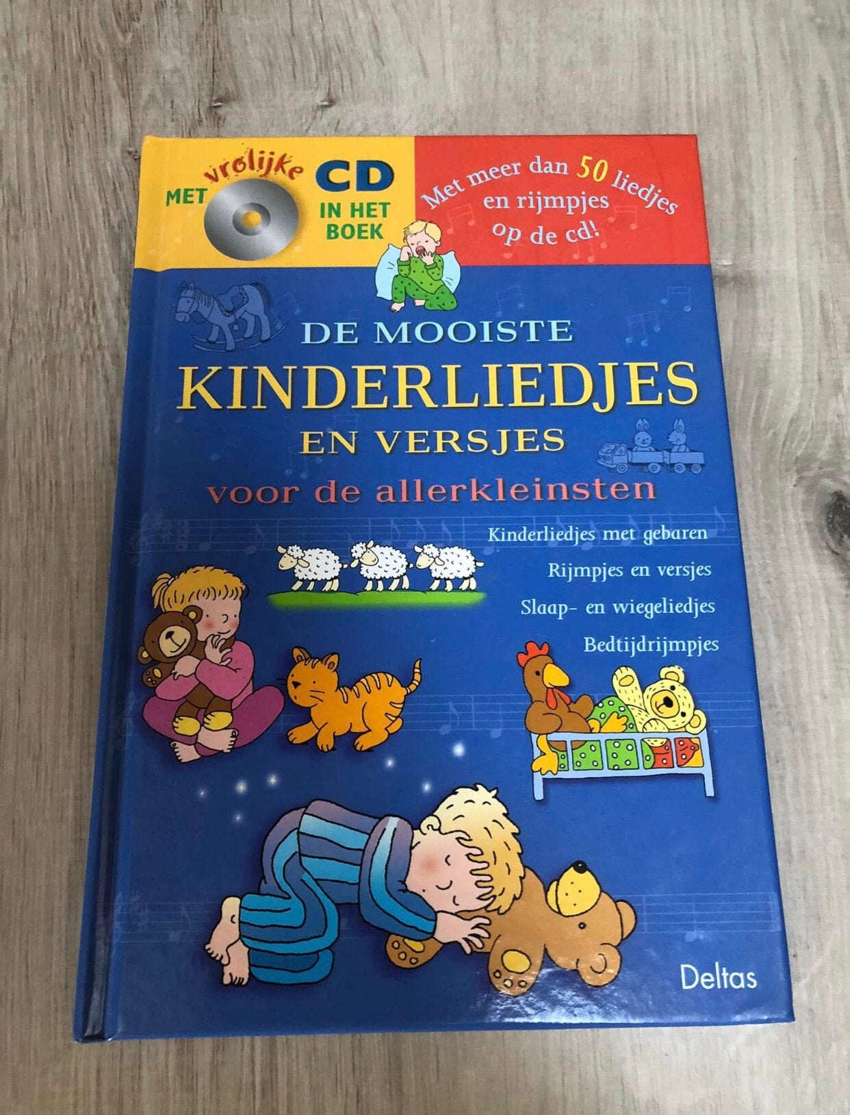 De mooiste kinderliedjes boek & cd, Ophalen of Verzenden, Zo goed als nieuw