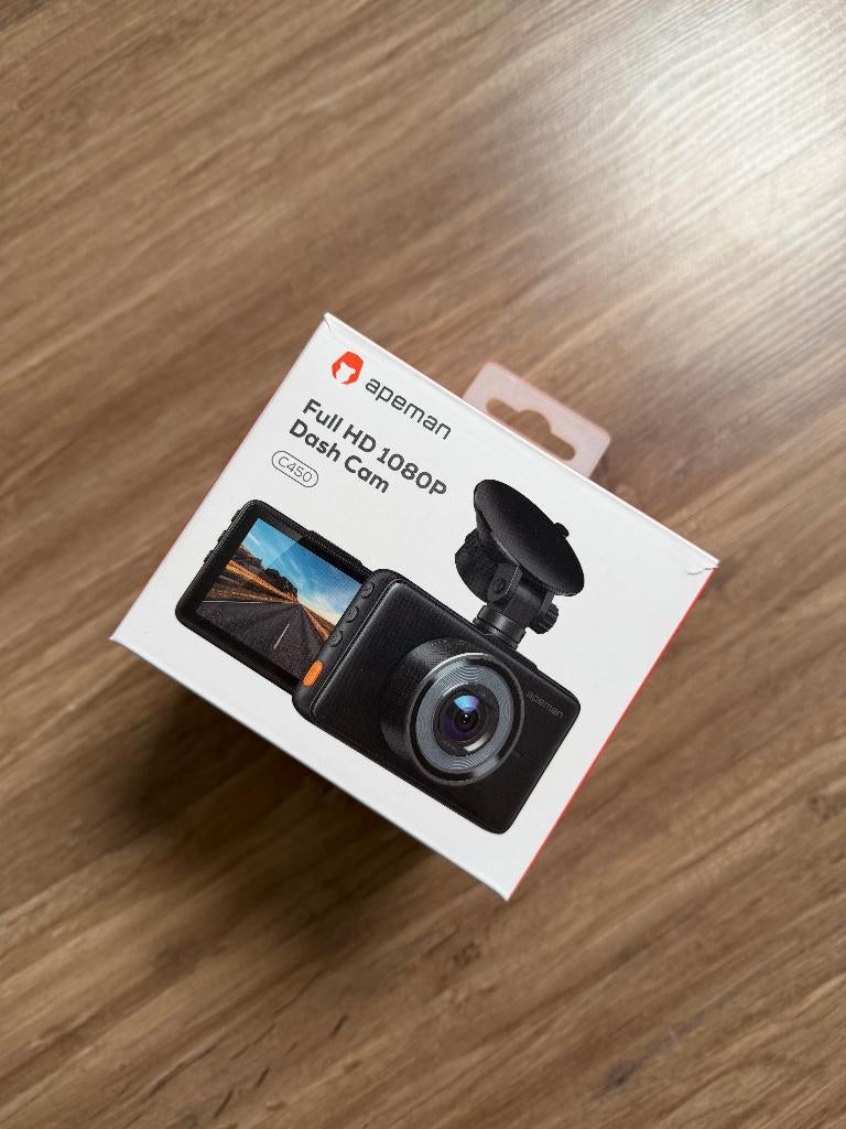 Dash Cam 1080P + SD, Ophalen of Verzenden, Nieuw, Binnencamera