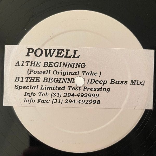 Powell - The Beginning, Ophalen of Verzenden, Zo goed als nieuw, 12 inch, House