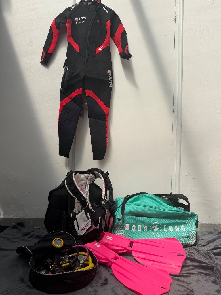 Complete duikuitrusting, Watersport en Boten, Ophalen, Zo goed als nieuw