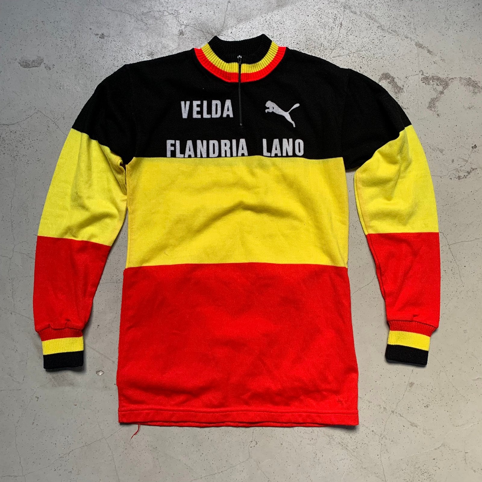Flandria-Velda-Lano BK koerstrui wielertrui 1978, Fietsen en Brommers, Ophalen of Verzenden, Zo goed als nieuw